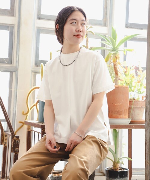 セール】SIMPLE YET サイド スリット Tシャツ（Tシャツ