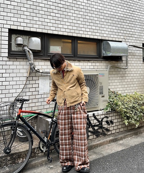 MandO(エムオー)(エムオー)の「【MandO】チェック柄バギーイージーパンツ(その他パンツ・メンズ・ブラック/カーキブラウン・MEDIUM/LARGE)」の21枚目の写真