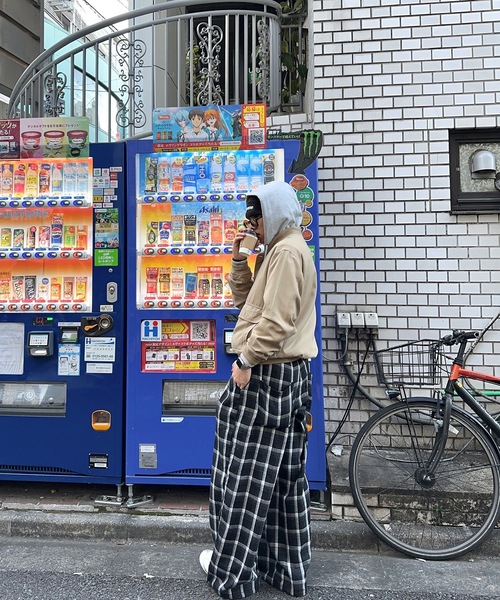 MandO(エムオー)(エムオー)の「【MandO】チェック柄バギーイージーパンツ(その他パンツ・メンズ・ブラック/カーキブラウン・MEDIUM/LARGE)」の16枚目の写真