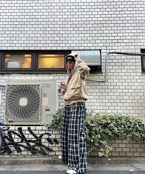 MandO(エムオー)(エムオー)の「【MandO】チェック柄バギーイージーパンツ(その他パンツ・メンズ・ブラック/カーキブラウン・MEDIUM/LARGE)」の15枚目の写真