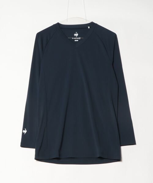 le coq sportif（ルコックスポルティフ）の「ルコックスポルティフ  インナーセット2WAYシャツ（ポロシャツ・メンズ・ホワイト/ネイビー/イエロー・LL/3L/M/L）」の5枚目の写真