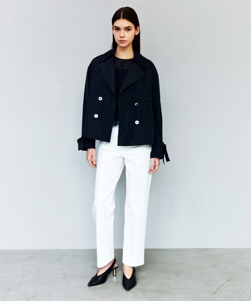 EPOCA（エポカ）の「【2025年春夏モデル】【TWENTY FOUR DENIM】 テーパードデニムパンツ（デニムパンツ・レディース・ホワイト・40/38）」の12枚目の写真