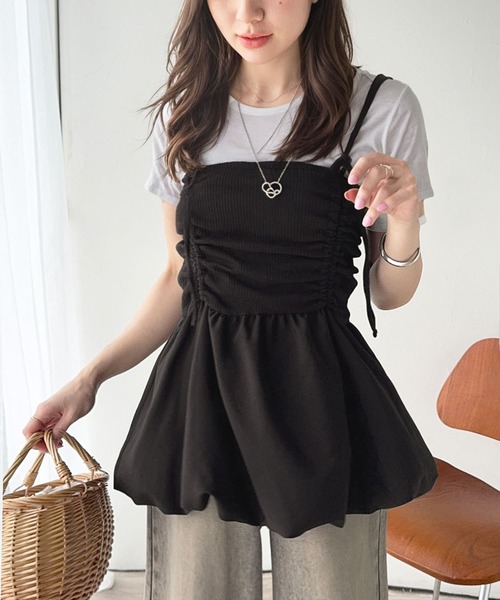 セール】気になるライン、フワッと隠してオトナ可愛さ大爆発！前後2way