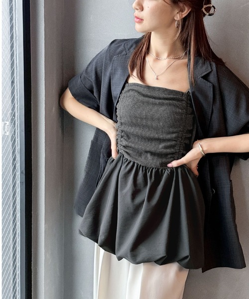 セール】気になるライン、フワッと隠してオトナ可愛さ大爆発！前後2way