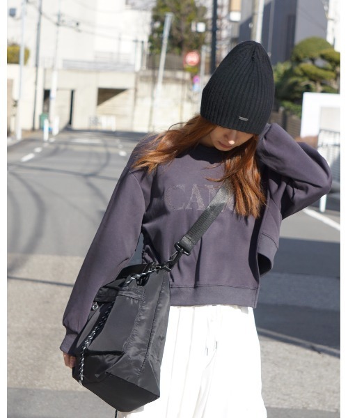 Alt due(オルトデュー)の「【Alt due/オルト デュー】刺繍アシンメトリープルオーバースウェット(スウェット・レディース・ライトグレー/アイボリー/グレー/ベージュ・FREE)」の22枚目の写真
