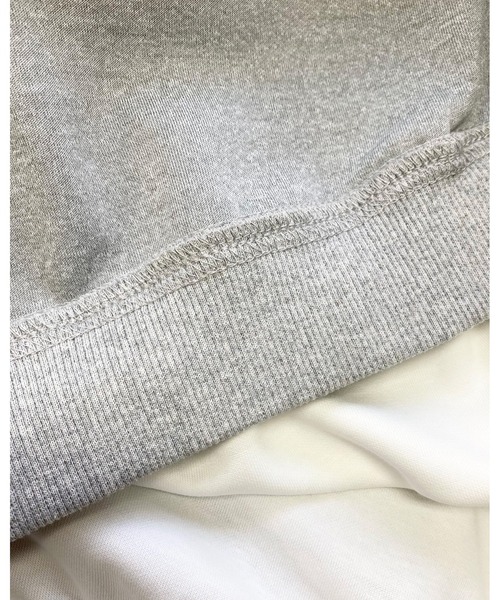 Alt due(オルトデュー)の「【Alt due/オルト デュー】刺繍アシンメトリープルオーバースウェット(スウェット・レディース・ライトグレー/アイボリー/グレー/ベージュ・FREE)」の19枚目の写真