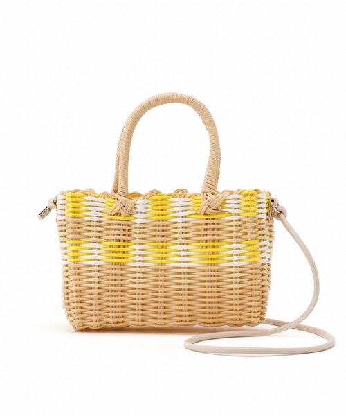 BIRTHDAY BAR（バースデイバー）の「Casselini パターンマルシェショルダー（トートバッグ・レディース・レッド/ベージュ/ブラック/グリーン・0）」の5枚目の写真