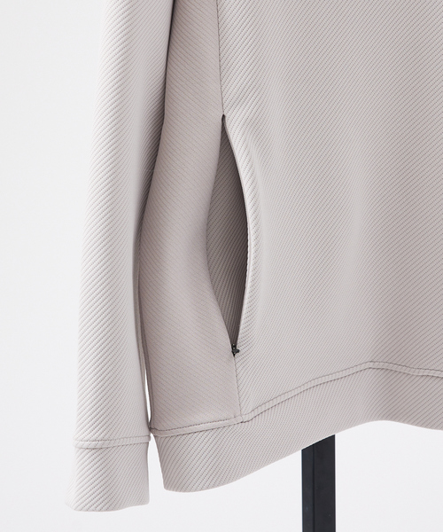 ABAHOUSE（アバハウス）の「【セットアップ対応】カルゼダンボール　プルオーバーパーカー（パーカー・メンズ・ライトグレー/カーキ/ブラック・46/44/48）」の15枚目の写真