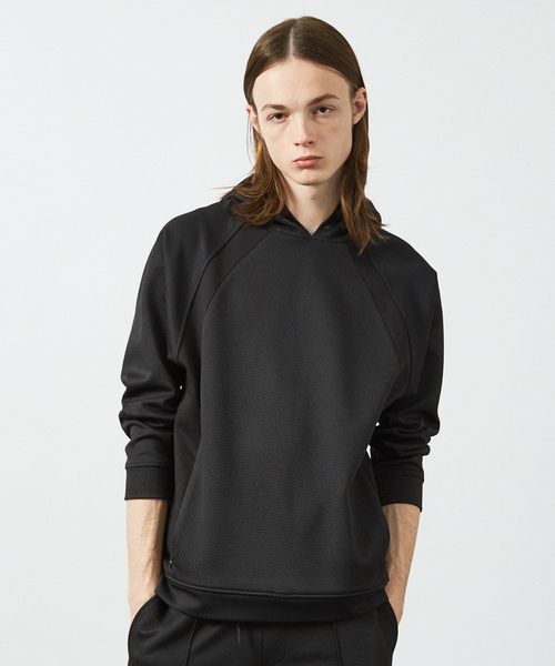 ABAHOUSE（アバハウス）の「【セットアップ対応】カルゼダンボール　プルオーバーパーカー（パーカー・メンズ・ライトグレー/カーキ/ブラック・46/44/48）」の18枚目の写真