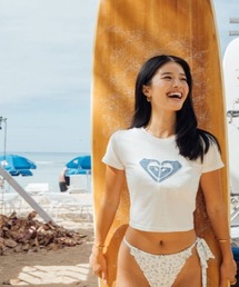 ROXY | 【ミニTシャツ】ROXY x NANAHA ちびTシャツ RST252604T(Tシャツ/カットソー)
