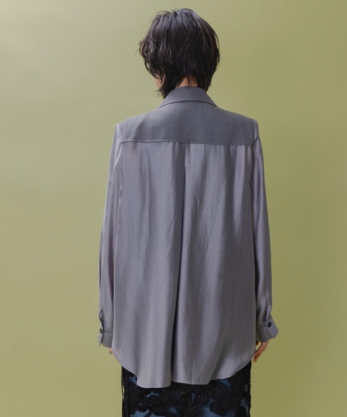 Eimee Law フロントレイヤードシアーテーラードジャケット フロントレイヤードシアーテーラードジャケット Eimee Law