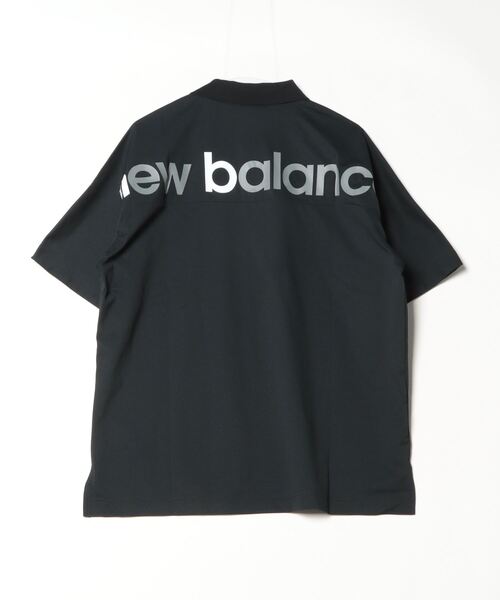 NEW BALANCE(ニューバランス)の「ニューバランス New Balance H/SLEEVE POLO SHIRT(ポロシャツ・メンズ・ブラック/ホワイト・LL/3L/M/L)」の3枚目の写真