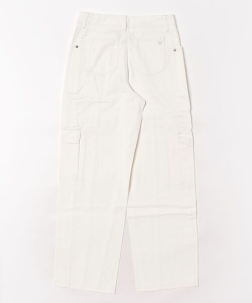 Studio Doe(スタジオドー)の「Studio Doe Flat Pocket Straight-leg Pants(その他パンツ・レディース・ホワイト・SMALL/MEDIUM)」の2枚目の写真