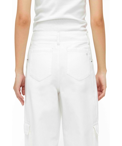 Studio Doe(スタジオドー)の「Studio Doe Flat Pocket Straight-leg Pants(その他パンツ・レディース・ホワイト・SMALL/MEDIUM)」の8枚目の写真