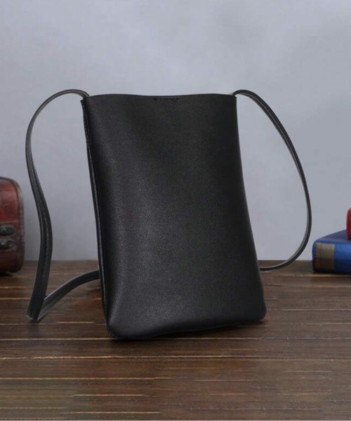 NOLITA LABORATORY（ノリータラボラトリー）の「【 NOLITA / ノリータ 】シンプルデザイン ヴィンテージブラック スマホケース ショルダーバッグ ミニ バッグ（ショルダーバッグ・レディース・ブラック・FREE）」の7枚目の写真