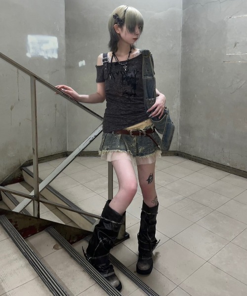 XU（エックスユー）の「【XU】denim eyelet belt bag（ショルダーバッグ・メンズ・ブルー・ONE SIZE）」の20枚目の写真