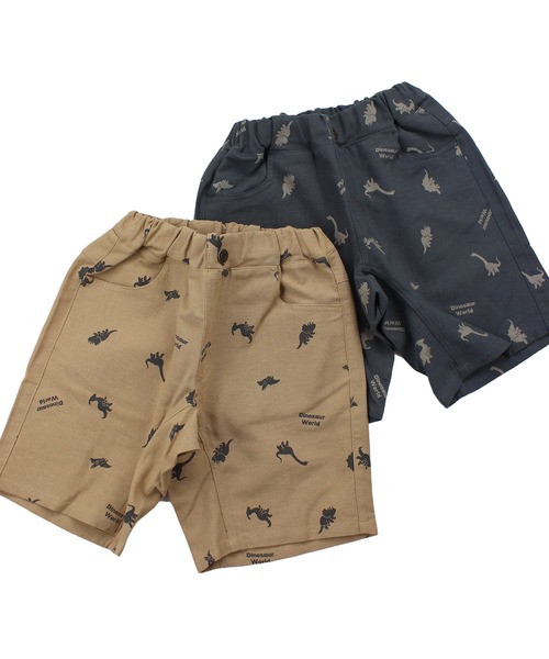 SKAPE（エスケープ）の「ｷｮｳﾘｭｳｶﾞﾗ5分ﾊﾟﾝﾂ（その他パンツ・キッズ・ブラック/ベージュ・80ｃｍ/90cm/100cm/110cm/120cm/130cm）」の4枚目の写真