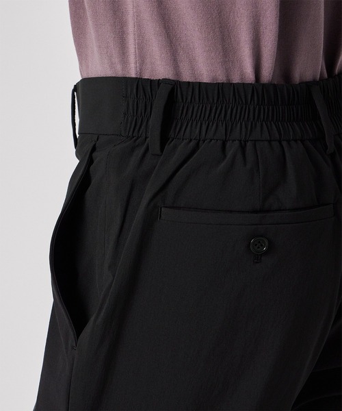 Paul Smith（ポールスミス）の「パフォーマンスストレッチ テーパードトラウザーズ / 153165 627X（スラックス・メンズ・ブラック/ダークグレー・SMALL/MEDIUM/LARGE/X-LARGE/XX-LARGE）」の7枚目の写真