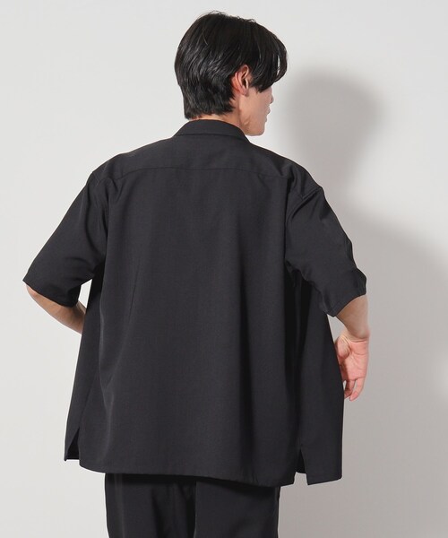 THE SHOP TK (ザ ショップ ティーケー )の「ドライポリ半袖シャツ セットアップ可/吸水速乾/軽量(シャツ/ブラウス・メンズ・ライトグレー/グリーン系/チャコールグレー/ブルー/ブラック・02/03/04)」の21枚目の写真