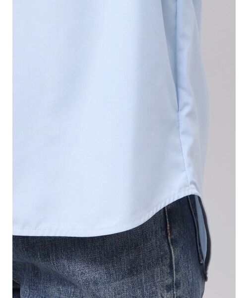 LAGUNAMOON(ラグナムーン)の「オフショルダー裾バイカラーブラウス(シャツ/ブラウス・レディース・ブルー/グレー/ホワイト・FREE)」の18枚目の写真