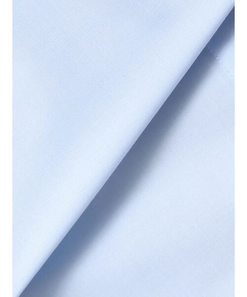 LAGUNAMOON(ラグナムーン)の「オフショルダー裾バイカラーブラウス(シャツ/ブラウス・レディース・ブルー/グレー/ホワイト・FREE)」の4枚目の写真