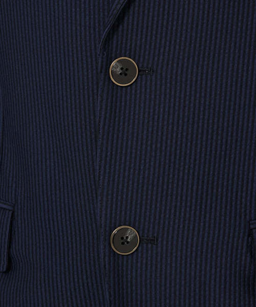 DESIGNWORKS（デザインワークス）の「【セットアップ対応】トリコットサッカー2B ジャケット（セットアップ・メンズ・ネイビー/グレー・44/46/48/50/52）」の11枚目の写真