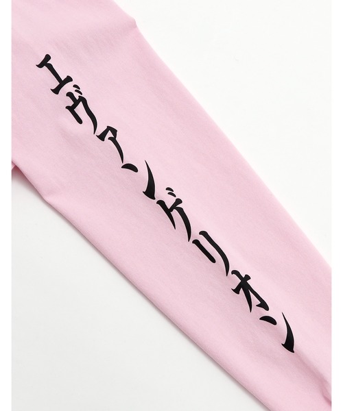 Little sunny bite（リトルサニーバイト）の「【evangelion x little sunny bite】 long tee（Tシャツ/カットソー・レディース・ピンク/ホワイト/ブラック・MEDIUM/SMALL）」の13枚目の写真