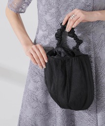 kaene（カエン）の「kaene/サークルギャザーハンドルバッグ（ハンドバッグ）」