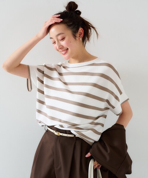 今日だけ特別価格♡ニットガウン 12色展開/体型カバー/2way】バウンドスリーブニット（ニット