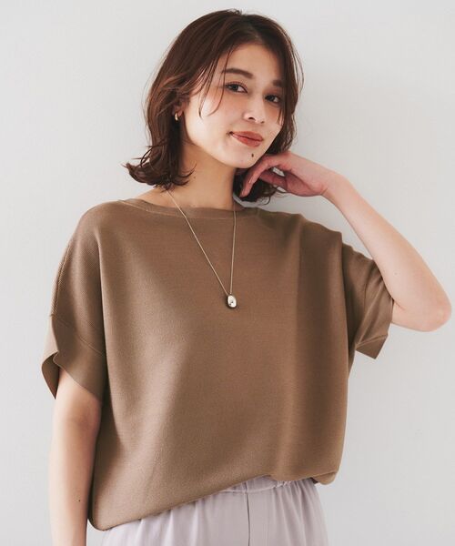 【12色展開体型カバー2way】バウンドスリーブニット UNTITLED｜【12色展開/体型カバー/2way】バウンドスリーブニット