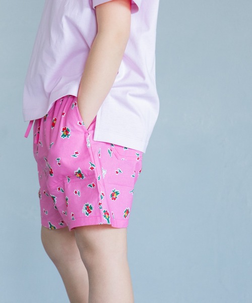 LOWRYS FARM(ローリーズファーム)の「INDIAISプリントショートパンツ 329862(その他パンツ・キッズ・イエロー/ブルー/ピンク・120cm/110cm/140cm/130cm/150cm)」の1枚目の写真