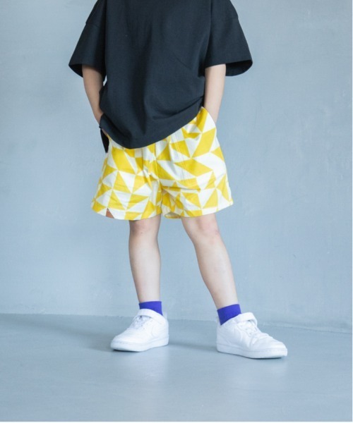 LOWRYS FARM(ローリーズファーム)の「INDIAISプリントショートパンツ 329862(その他パンツ・キッズ・イエロー/ブルー/ピンク・120cm/110cm/140cm/130cm/150cm)」の3枚目の写真