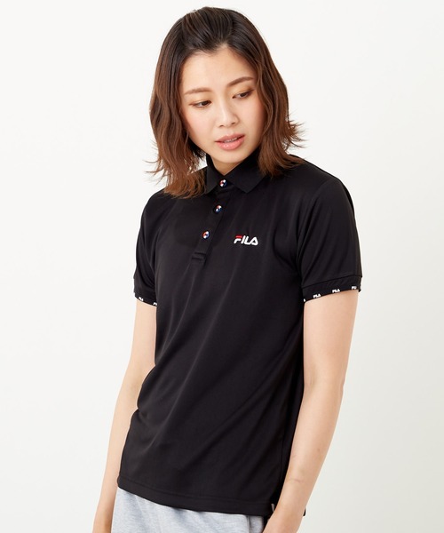 FILA(フィラ)の「メッシュ半袖ポロシャツ(ポロシャツ・レディース・ブラック/ピンク/ホワイト/ミント/ネイビー・X-LARGE/MEDIUM/LARGE)」の20枚目の写真