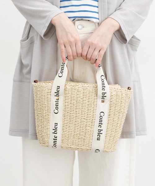 テープハンドルカゴバッグ（かごバッグ）｜Honeys（ハニーズ）の