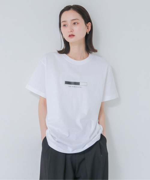 UNIT CHEST(ユニットチェスト)の「【UNIT CHEST】unique unisex T-shirt VTFAコラボT ”surving” by ISSEI FUJIMOTO(Tシャツ/カットソー・レディース・ホワイト/ブラック・L/M/S)」の3枚目の写真
