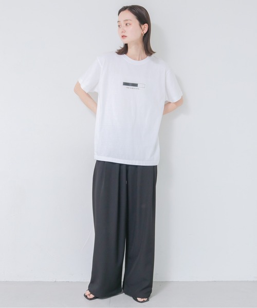 UNIT CHEST(ユニットチェスト)の「【UNIT CHEST】unique unisex T-shirt VTFAコラボT ”surving” by ISSEI FUJIMOTO(Tシャツ/カットソー・レディース・ホワイト/ブラック・L/M/S)」の9枚目の写真