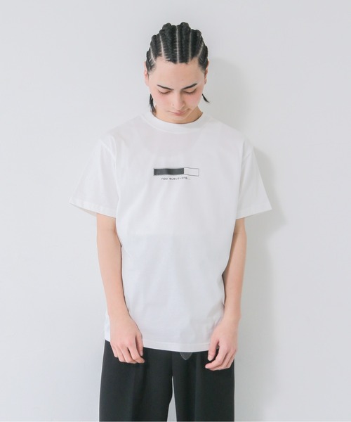 UNIT CHEST(ユニットチェスト)の「【UNIT CHEST】unique unisex T-shirt VTFAコラボT ”surving” by ISSEI FUJIMOTO(Tシャツ/カットソー・レディース・ホワイト/ブラック・L/M/S)」の15枚目の写真