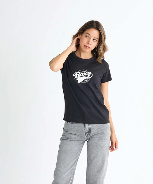 ROXY(ロキシー)の「LOST IN SUMMER TEE /ロキシーロゴコンパクトシルエット半袖Tシャツ(Tシャツ/カットソー・レディース・ホワイト/ミント/ブラック/グレー・SMALL/LARGE/MEDIUM)」の17枚目の写真