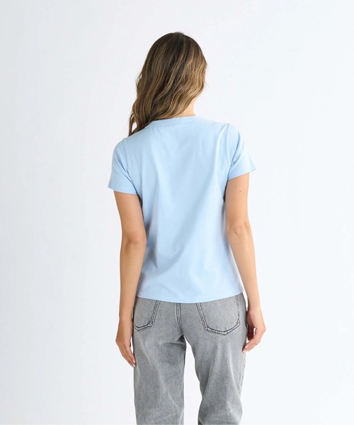 ROXY(ロキシー)の「LOST IN SUMMER TEE /ロキシーロゴコンパクトシルエット半袖Tシャツ(Tシャツ/カットソー・レディース・ホワイト/ミント/ブラック/グレー・SMALL/LARGE/MEDIUM)」の20枚目の写真
