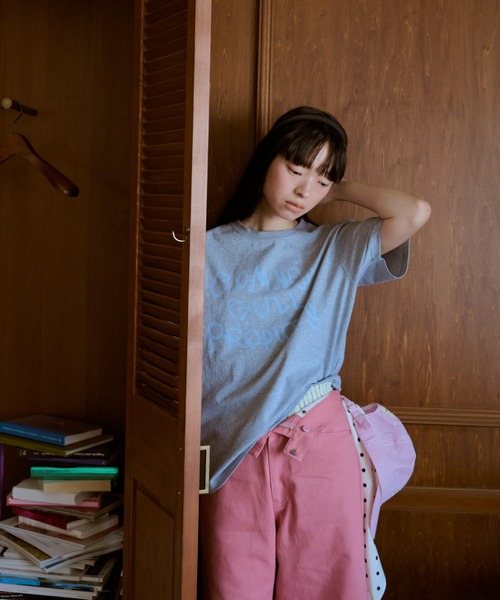 common gull products. tシャツ ピンク common gull products.（コモンガルプロダクツ）の「common gull
