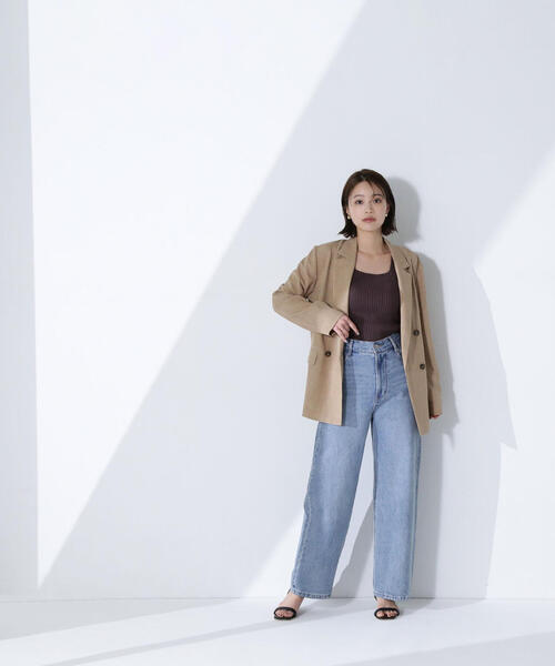 ライトボクシーダブルジャケット Oggi掲載】ライトボクシーダブルジャケット | NATURAL BEAUTY
