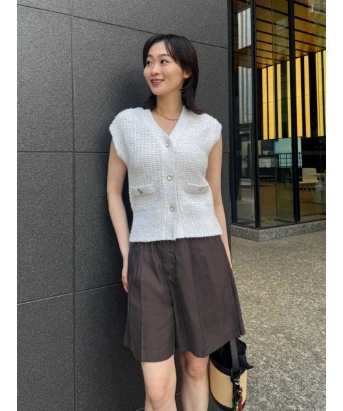 ウォッシャブルクールサテンショートパンツ／ウォッシャブル