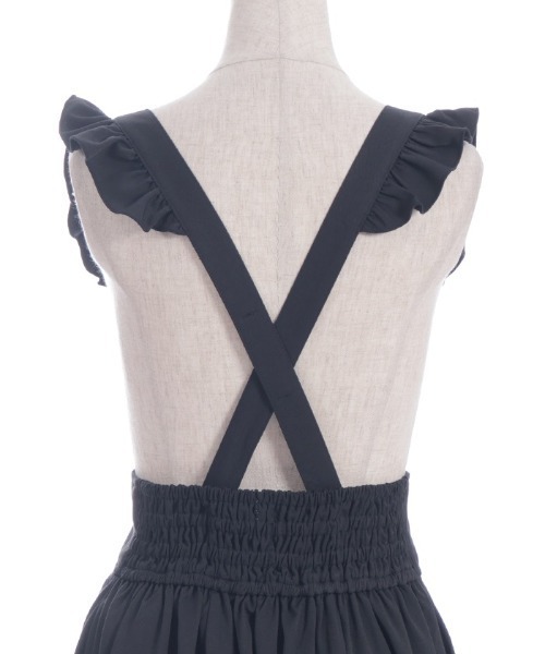 axes femme（アクシーズファム）の「フリルサス付ハイウエストスカート（スカート・レディース・ブラウン/ネイビー/ブラック/グレー/ワイン・FREE）」の20枚目の写真