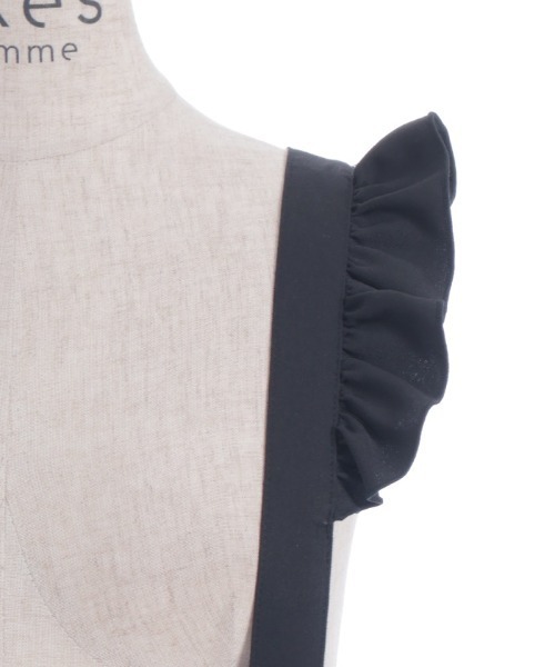 axes femme（アクシーズファム）の「フリルサス付ハイウエストスカート（スカート・レディース・ブラウン/ネイビー/ブラック/グレー/ワイン・FREE）」の21枚目の写真