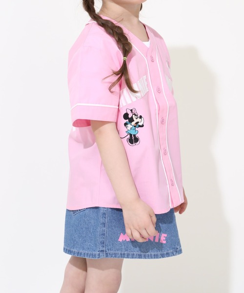 Disney（ディズニー）の「【綿100％】 ディズニー ベースボール半袖 シャツ 0475K（シャツ/ブラウス・キッズ・その他9/ブラック×レッド・80ｃｍ/90cm/100cm/110cm/120cm/130cm/140cm）」の16枚目の写真