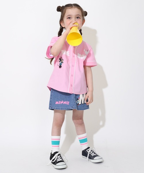 Disney（ディズニー）の「【綿100％】 ディズニー ベースボール半袖 シャツ 0475K（シャツ/ブラウス・キッズ・その他9/ブラック×レッド・80ｃｍ/90cm/100cm/110cm/120cm/130cm/140cm）」の18枚目の写真