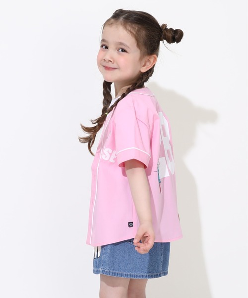 Disney（ディズニー）の「【綿100％】 ディズニー ベースボール半袖 シャツ 0475K（シャツ/ブラウス・キッズ・その他9/ブラック×レッド・80ｃｍ/90cm/100cm/110cm/120cm/130cm/140cm）」の19枚目の写真