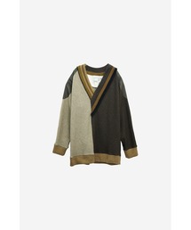 LOVE POMME POMME（ラブポムポム）の「NOV-Knit “bi-color”（ニット/セーター）」