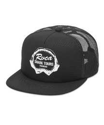 RVCA メンズ 【HAWAII】 SHARK TOURS FOAMY TRUCKER キャップ 【2025年夏モデル】/ルーカ帽子