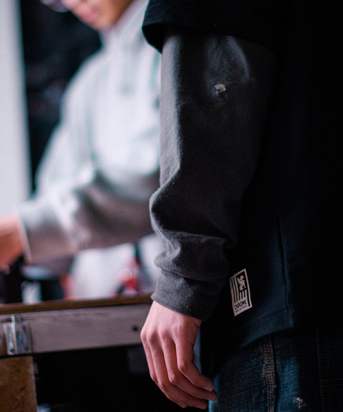 CHROME（クローム）の「［ CHROME / クローム ］LSC TEE WIDE FIT OG LOGO / ライムストーン ケーブ ティー ワイド フィット オリジナル ロゴ 接触冷感 空間冷却 鍾乳洞TEE（Tシャツ/カットソー・メンズ・ホワイト/ブラック・L/XL/M）」の20枚目の写真